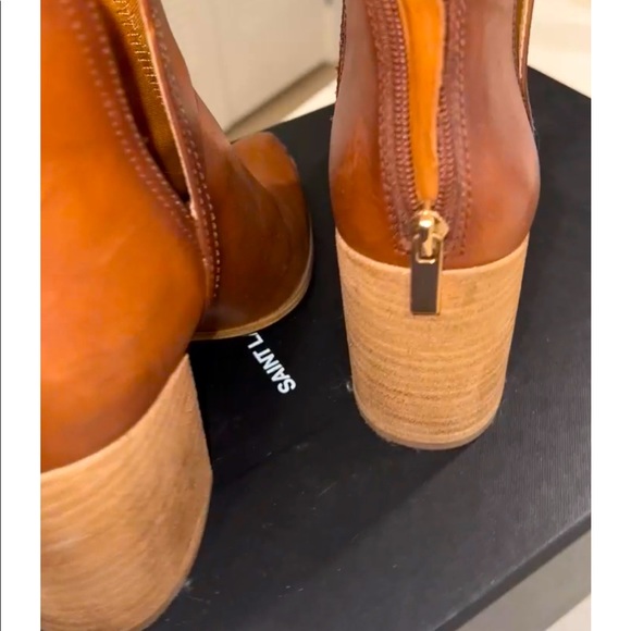 Steve Madden heeled boots brown/tan - Picture 2 of 4